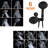 Wall Mounted Shower Head With Handheld - 6 Function Spray Patterns Abs Rain And Power Fog Pattern Included