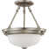 Talib Glass Semi Flush Mount