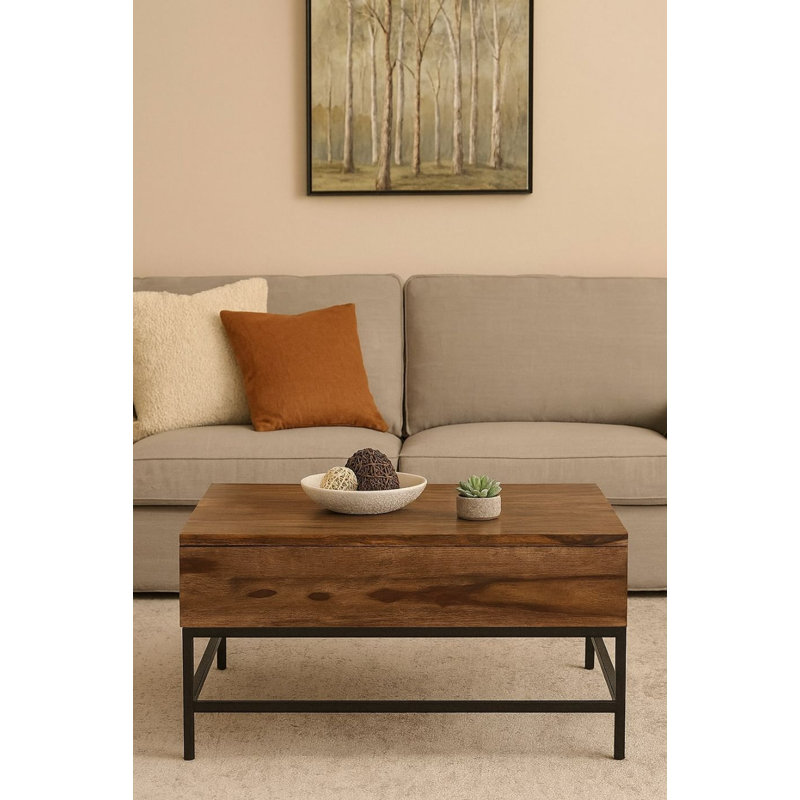 Standish Lift Top Rectangular Cocktail Table