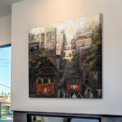 Mica - Wrapped Canvas Painting