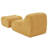 Sal Upholstered Slipper Chair with Ottoman