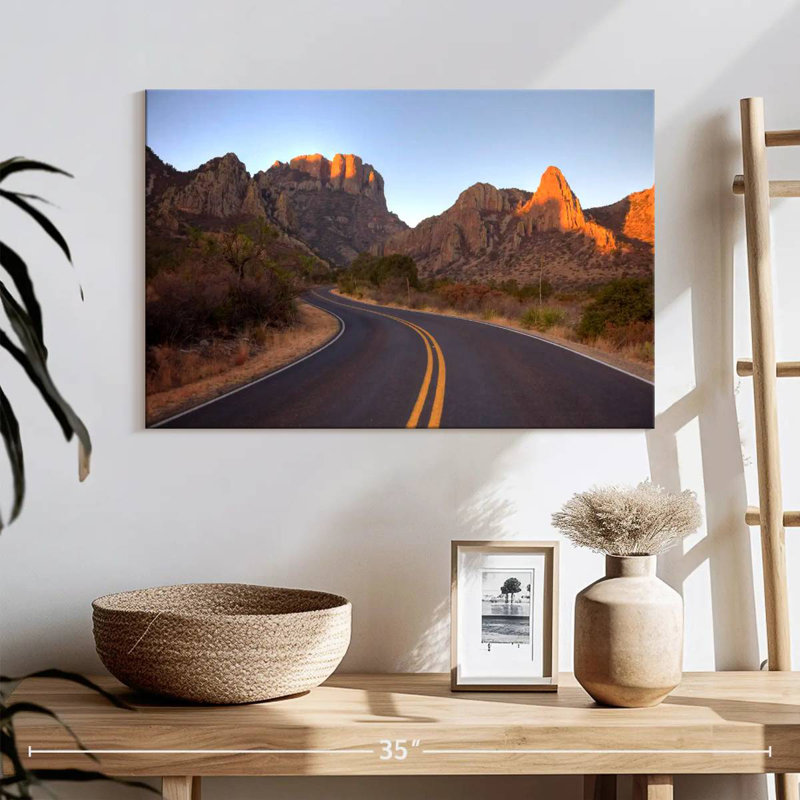 Mehar Texas Mountain Road, 16" H x 24" W