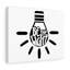 Be the Light 1 Piece Wrapped Canvas Wall Art-1790579175
