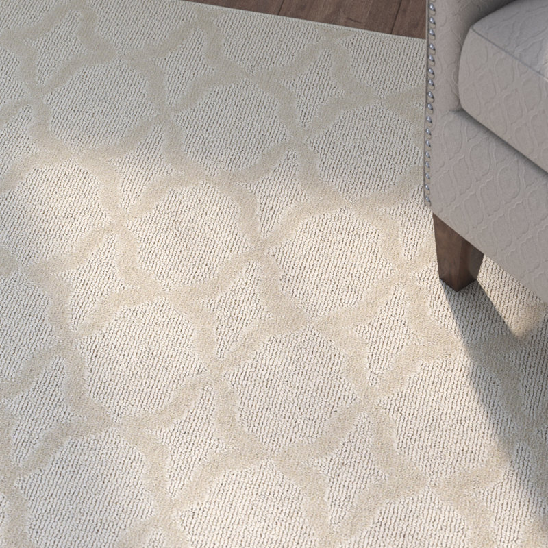 Tapis brun clair à motif géométrique Togut, Tapis de couloir 3 pi x 8 pi