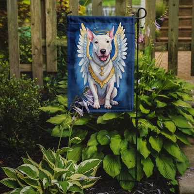 Bull Bull terrier, mon ange, drapeau de jardin