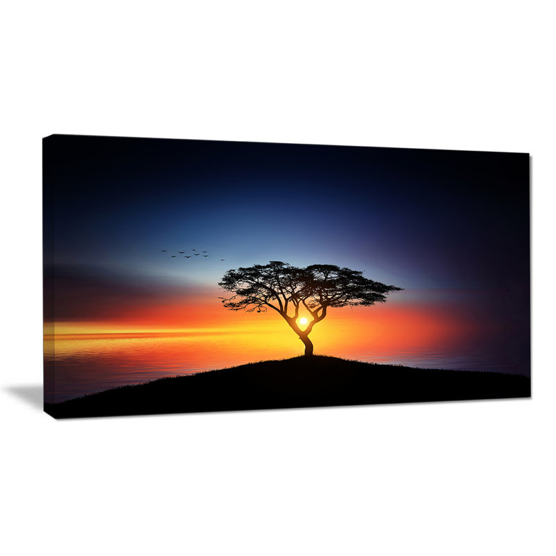 « belle », impression sur arbre de soleil, H 16 po x l 32 po x P 1 po, Toile tendue
