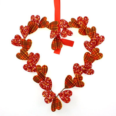 Mixed Assortment 40 cm Artificial Wreath