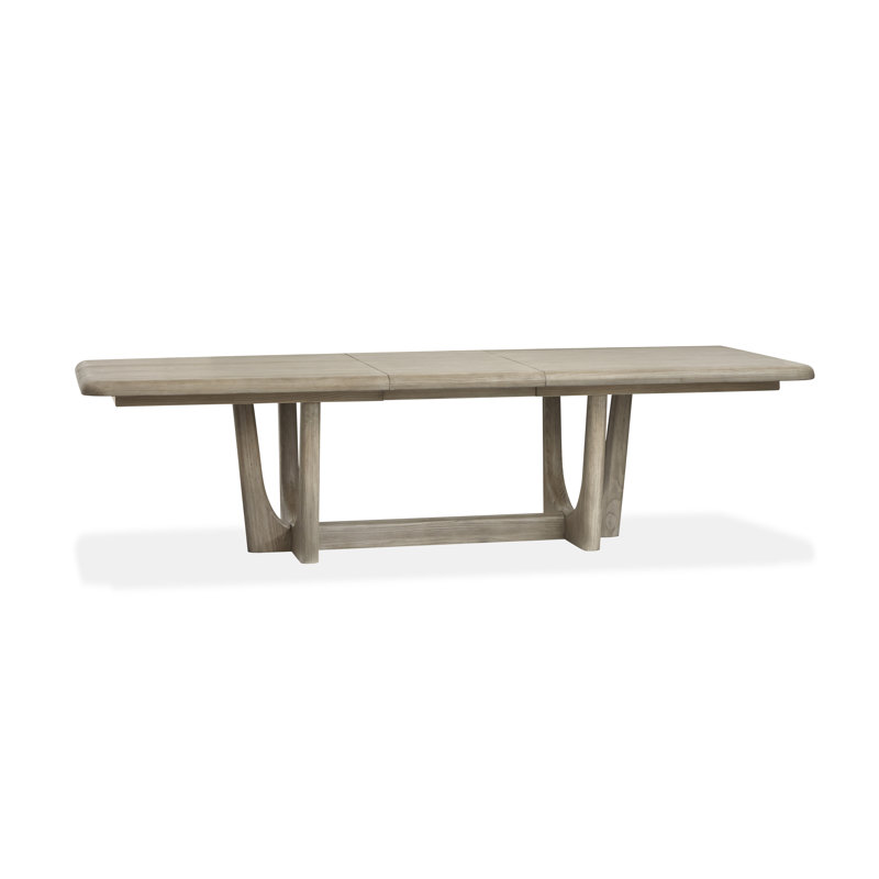 Extendable Trestle Dining Table