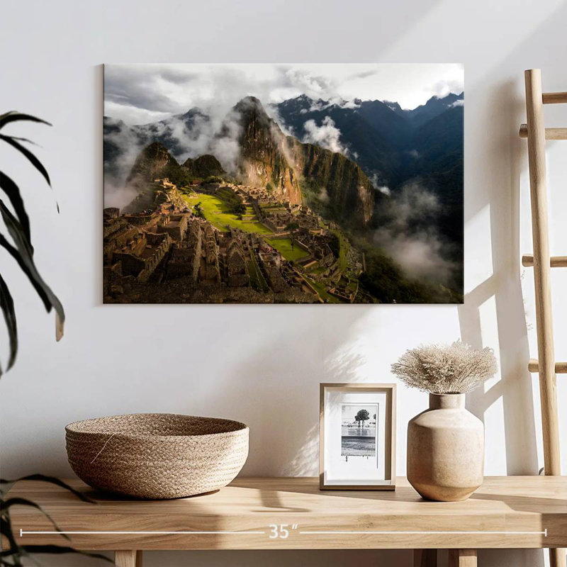 Lilie Machu Picchu nuages, H 16 po x l 24 po