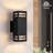 Adeen 12" Modern Outdoor Wall Light In 2 Lights With Aluminum