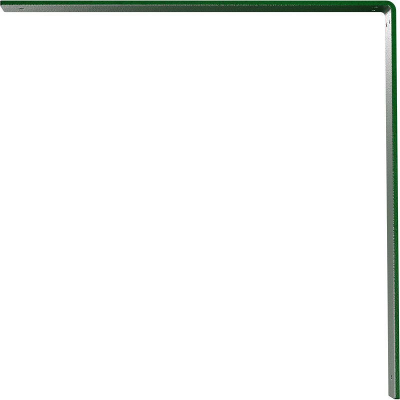 2"W x 20"D x 20"H Hamilton Steel Bracket, White Primer, White Primer (Paintable), 20" H x 2" W x 20" D