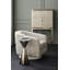 Caracole Upholstery Swivel Tufted Barrel Chair