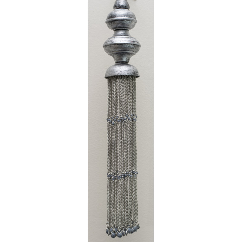 Rosario Curtain Hardware Accessory, Silver