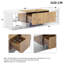 Unfinished TV Stand for TVs up to 70"