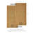 Timeless Linens Bath House Prim Stars Tan Bath Towel Set of 2 27x54