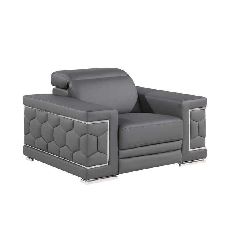 Fauteuil Charliee, Gris