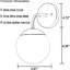 Ensemble de 2 appliques murales Modern Modern