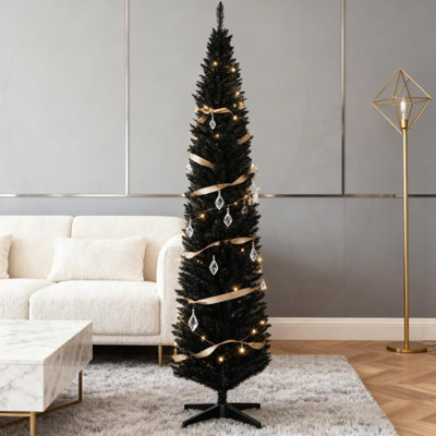 Arbre de Noël classique avec installation facile et conception à 618 pointes pour une ambiance de vacances confortable.