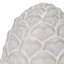 Sagebrook Home Harto Ceramic 6" Ivory Artichoke Figurine, A Charming Touch To Your Decor Collection