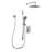 Quadrato All-In-One Kit with Rough in-Valve-40356290