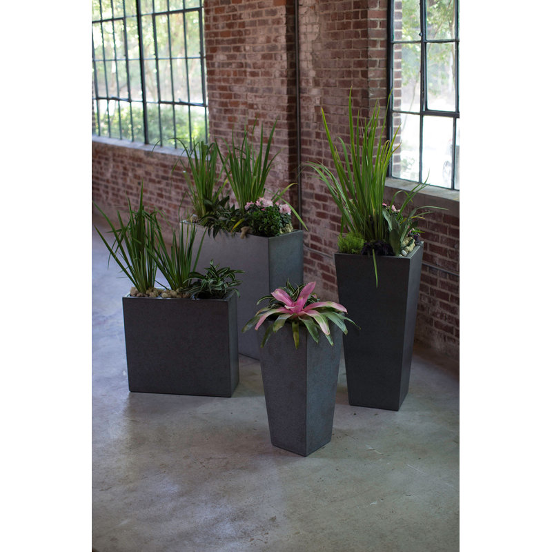 Pot Planter, 29.75" H x 13.5" W x 13.5" D
