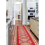Tapis de couloir unique en laine noué à la main 2 pi 8 po x 11 pi 9 po New Age Chelmscote