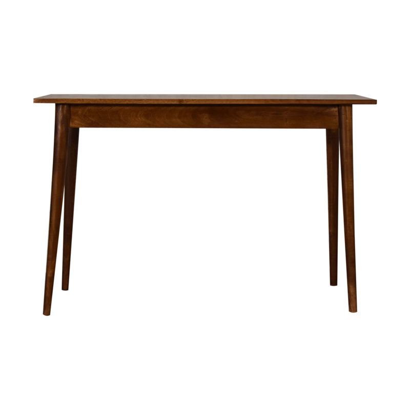 Qualls Foldable Solid Wood Solid Wood Writing Desk