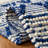 Elsbernd Hand Woven Jute/Wool/Cotton Geometric Rug in Navy Blue/Ivory-1596114544