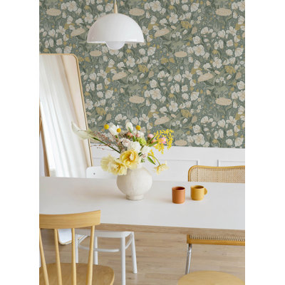 Bixby Faux Grasscloth Wallpaper