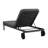 Callio Patio Metal Reclining Chaise Lounge with Wheels-83577121