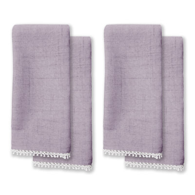Serviettes de table Lenox French Perle