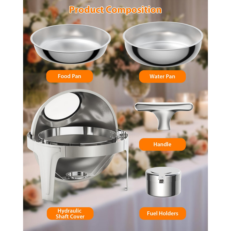 The Party Aisle Stainless Steel Tray