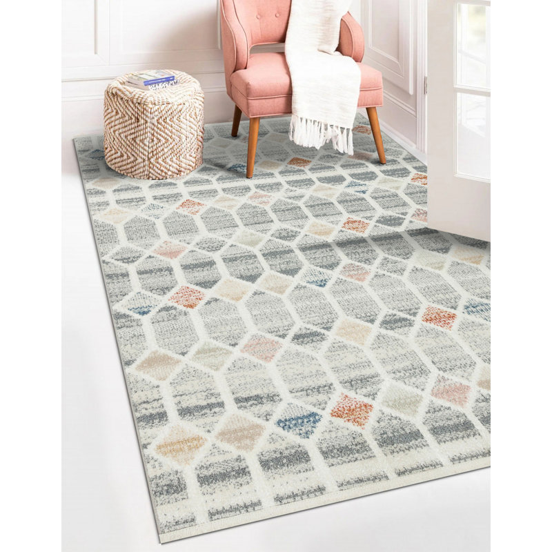 Kaylyn Geometric Area Rug, Rectangle 120 x 180cm