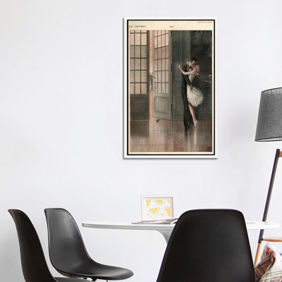 1929 La Vie Parisienne Magazine Plate 1 Piece Wall Art on Canvas