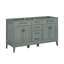 Madison 60'' W Double Bathroom Vanity Base-1341057130