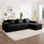 Canapé modulaire modulaire en L à 3 places avec siège profond, confort en forme de nuage, coussins décoratifs et repose-pieds mobile pour une détente ultime-1941909558-1941909554