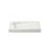 35'' Rectangular Stone Resin Bathroom Sink Wall-Mounted Vessel Sink