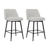 Deboroh  Swivel  25.6" Counter  Stool