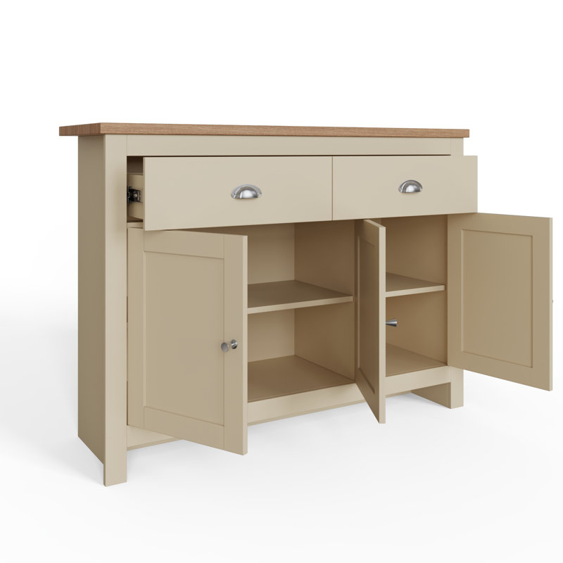 Loretta 111.7cm Sideboard, Cream