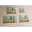 Magnetic Memo Board Whiteboard - 60 x 40 cm - With Marker and Magnets - The elephant on the tree