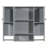 Wall Mounted Bathroom Storage Cabinet With Mirror And Towels Bar-501484224