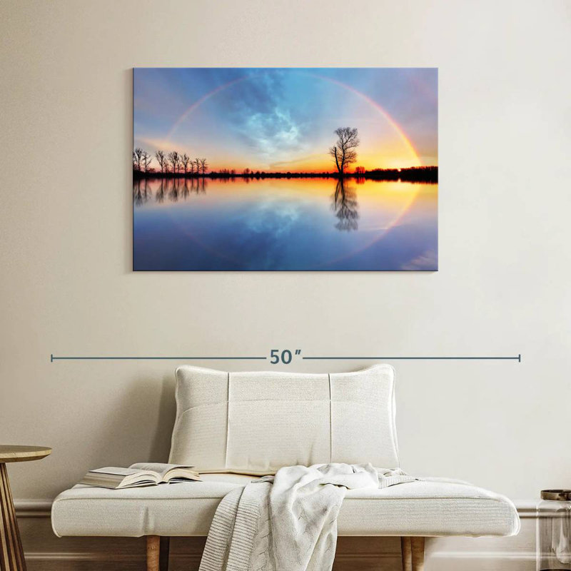 Coucher de soleil Kerrick, H 26 po x l 39 po