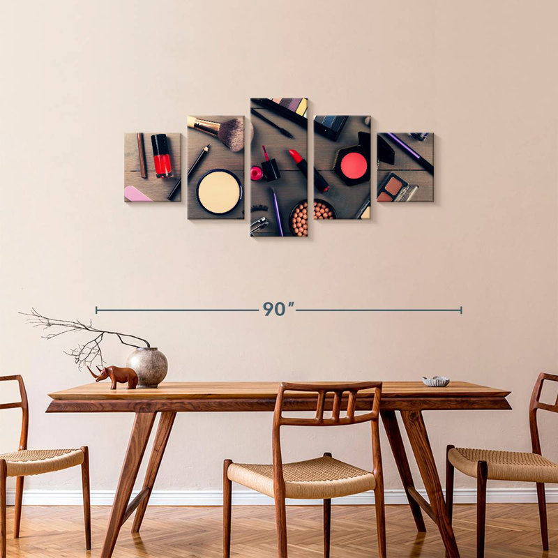 Makeup Set, 34" H x 74" W