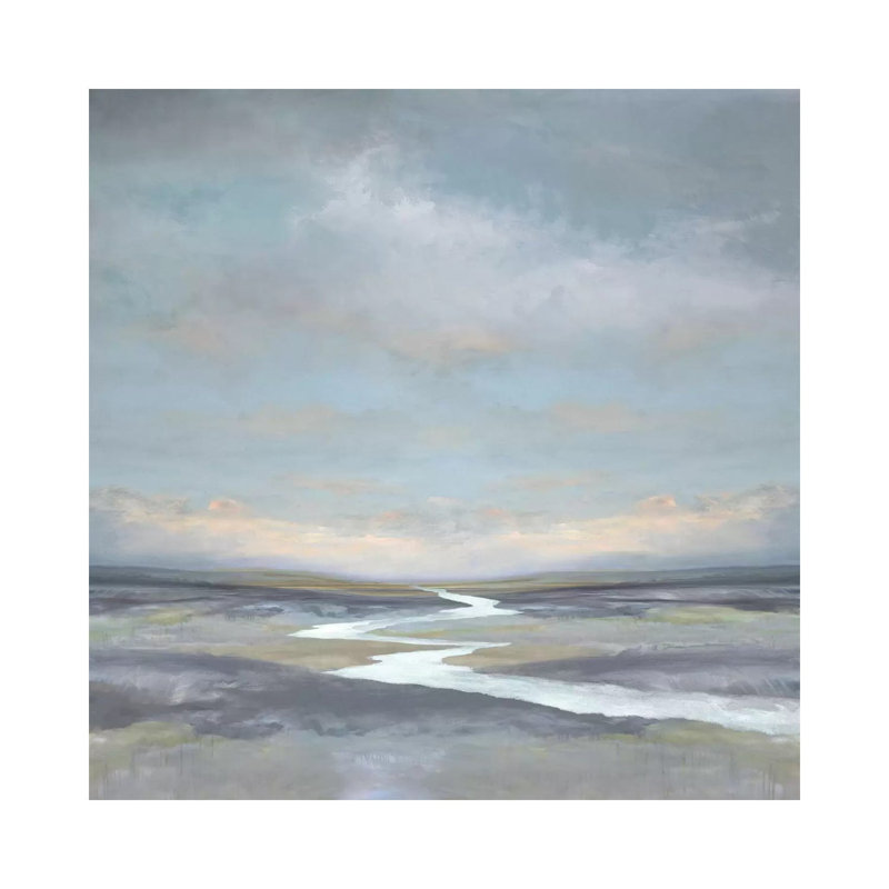 Riverbend I by Christy McKee - Wrapped Canvas Print, 30.48 cm H x 30.48 cm W