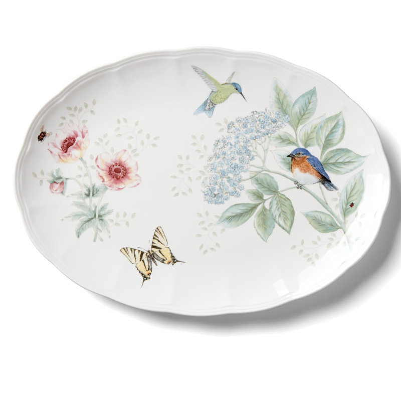 Lenox Butterfly Meadow Flutter Oval Platter