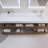 Babajide 83.3'' Bathroom Vanity with Acrylic Top-1872885504