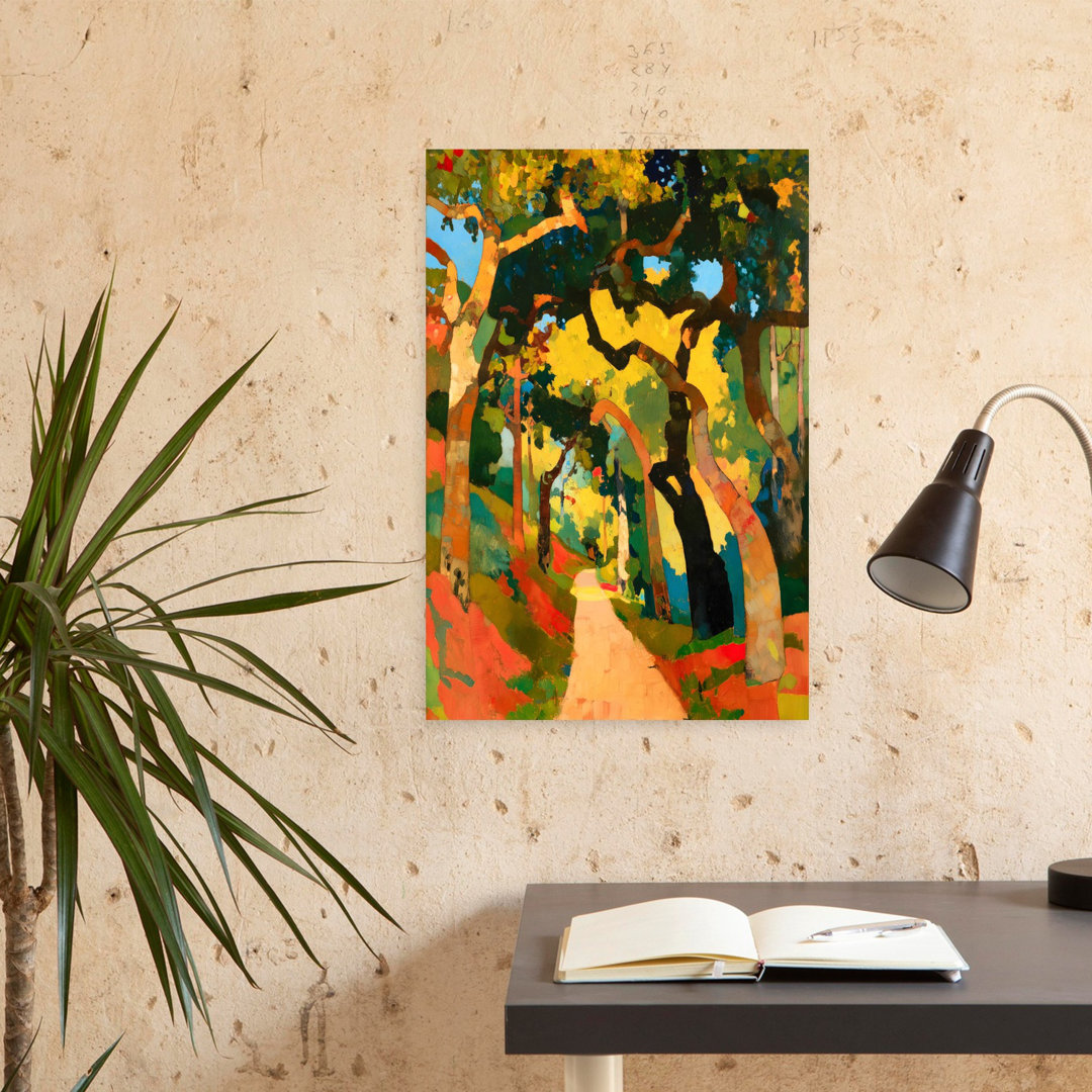 Path of Serenity Abstract Contemporary Wall Art Print