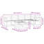 Vidaxl Outdoor Sofa Set Sectional Garden Furniture Terrace Seating Modern