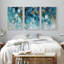 «Cerulean Cityscape», 3 pièces sur toile-98804205-98804206