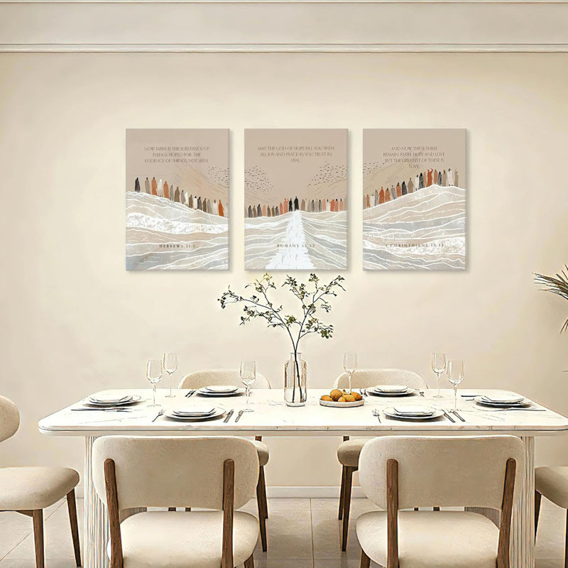 3 Piece Wrapped Canvas Print